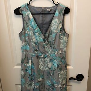Halogen Floral Summer Dress with Pockets. Women’s 10